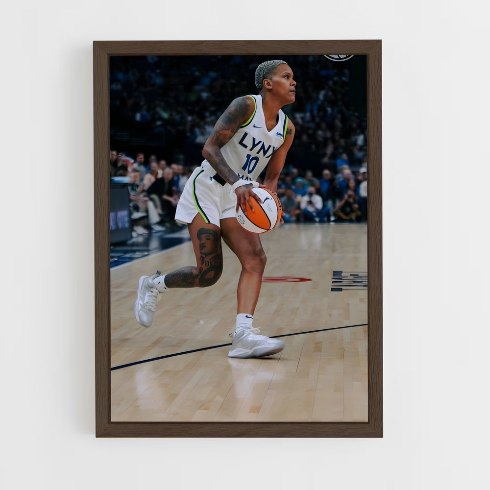 Poster Courtney de williams – affiche Basketball (vue 5)